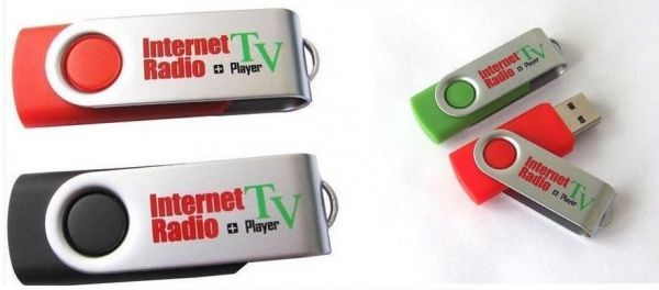 USB Pen Driver Internet TV 5200 Estações e Radio 22000