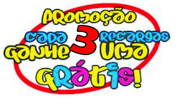 PROMOÇÃO 3 RECARGAS GANH1 GRÁTIS