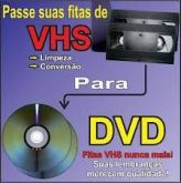 CONVERSÃO DE FITA VHS PARA DVD